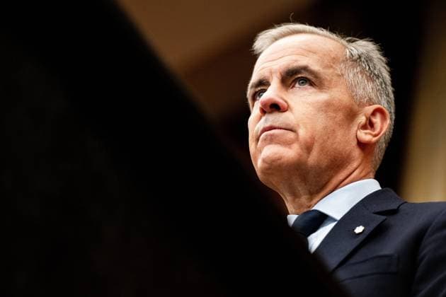 August 22, 2025, Ottawa, On, Canada: Prime Minister Mark Carney speaks during a press conference at the National Press Theatre in Ottawa on Friday, Aug. 22, 2025. Ottawa Canada  - ZUMAc35_ 20250822_zaf_c35_056 Copyright: xSpencerxColbyx
