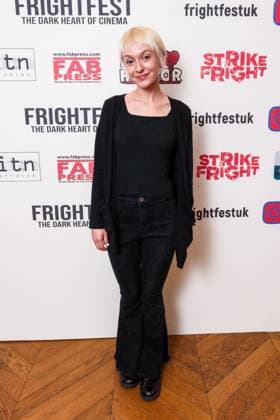 World Premiere of Human on Friday 22 August 2025 Jackie Kelly seen at the World Premiere of Human during Frightfest 2025 at ODEON LUXE Leicester Square, London on Friday 22 August 2025., Credit:Julie Edwards Avalon  Copyright: xJuliexEdwardsx xAvalonx 1030705399