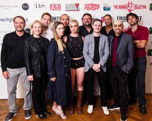 UK Premiere of Your Host on Friday 22 August 2025 Cast and crew seen at the UK Premiere of Your Host during Frightfest 2025 at ODEON LUXE Leicester Square, London on Friday 22 August 2025., Credit:Julie Edwards Avalon  Copyright: xJuliexEdwardsx xAvalonx 1030705211