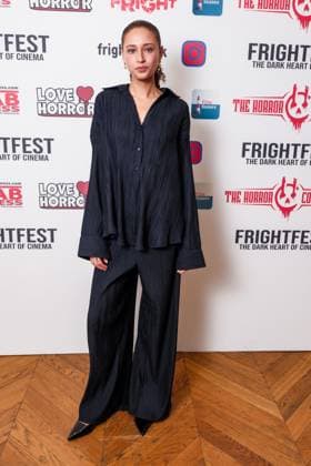 UK Premiere of Your Host on Friday 22 August 2025 Ella-Rae Smith seen at the UK Premiere of Your Host during Frightfest 2025 at ODEON LUXE Leicester Square, London on Friday 22 August 2025., Credit:Julie Edwards Avalon  Copyright: xJuliexEdwardsx xAvalonx 1030705244