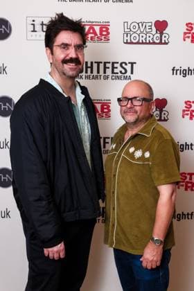 UK Premiere of Kombucha on Friday 22 August 2025 Jake Myers and John Condne seen at the UK Premiere of Kombucha during Frightfest 2025 at ODEON LUXE Leicester Square, London on Friday 22 August 2025., Credit:Julie Edwards Avalon  Copyright: xJuliexEdwardsx xAvalonx 1030705364