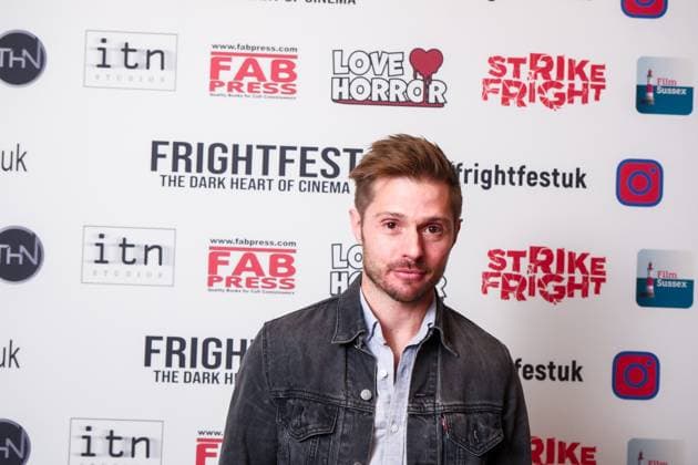World Premiere of In a Cold Vein on Friday 22 August 2025 Evan Gamble seen at the World Premiere of In a Cold Vein during Frightfest 2025 at ODEON LUXE Leicester Square, London on Friday 22 August 2025., Credit:Julie Edwards Avalon  Copyright: xJuliexEdwardsx xAvalonx 1030705123