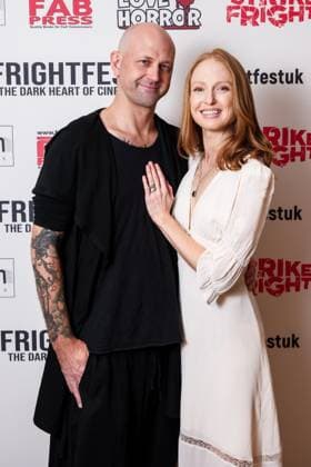 World Premiere of Blood Shine on Saturday 23 August 2025 Justin Brooks and Emily Bennett seen at the World Premiere of Blood Shine during Frightfest 2025 at ODEON LUXE Leicester Square, London on Saturday 23 August 2025., Credit:Julie Edwards Avalon  Copyright: xJuliexEdwardsx xAvalonx 1030836518