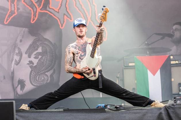 soft play performing at Leeds Festival 2025 at Bramham Park, West Yorkshire, England, UK, 23 August 2025, soft play performing at Leeds Festival 2025 at Bramham Park, West Yorkshire, England, UK, 23 August 2025,, Credit:Ant Longstaff Avalon  Copyright: xAntxLongstaffx xAvalonx 1030863735