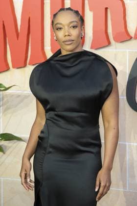The Thursday Murder Club UK Premiere Naomi Ackie attends The Thursday Murder Club UK Premiere in the Leicester Square Gardens, London. 21st August 2025.  Copyright: xAndrewxSimsx NINTCHDBPICT001018026690