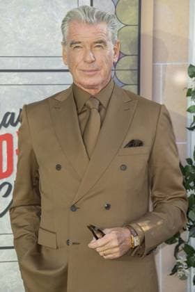 The Thursday Murder Club UK Premiere Pierce Brosnan attends The Thursday Murder Club UK Premiere in the Leicester Square Gardens, London. 21st August 2025.  Copyright: xAndrewxSimsx NINTCHDBPICT001018028740