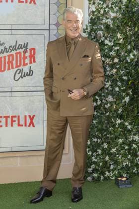 The Thursday Murder Club UK Premiere Pierce Brosnan attends The Thursday Murder Club UK Premiere in the Leicester Square Gardens, London. 21st August 2025.  Copyright: xAndrewxSimsx NINTCHDBPICT001018028763