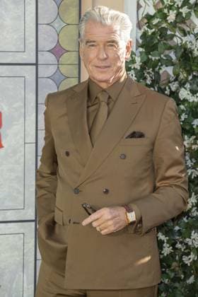 The Thursday Murder Club UK Premiere Pierce Brosnan attends The Thursday Murder Club UK Premiere in the Leicester Square Gardens, London. 21st August 2025.  Copyright: xAndrewxSimsx NINTCHDBPICT001018028780
