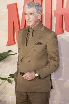 The Thursday Murder Club UK Premiere Pierce Brosnan attends The Thursday Murder Club UK Premiere in the Leicester Square Gardens, London. 21st August 2025.  Copyright: xAndrewxSimsx NINTCHDBPICT001018028795