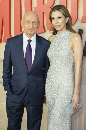 The Thursday Murder Club UK Premiere Ben Kingsley and Daniela Lavender attend The Thursday Murder Club UK Premiere in the Leicester Square Gardens, London. 21st August 2025.  Copyright: xAndrewxSimsx NINTCHDBPICT001018028968