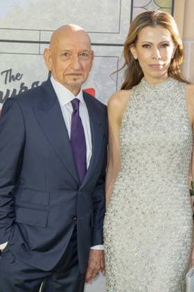 The Thursday Murder Club UK Premiere Ben Kingsley and Daniela Lavender attend The Thursday Murder Club UK Premiere in the Leicester Square Gardens, London. 21st August 2025.  Copyright: xAndrewxSimsx NINTCHDBPICT001018028989