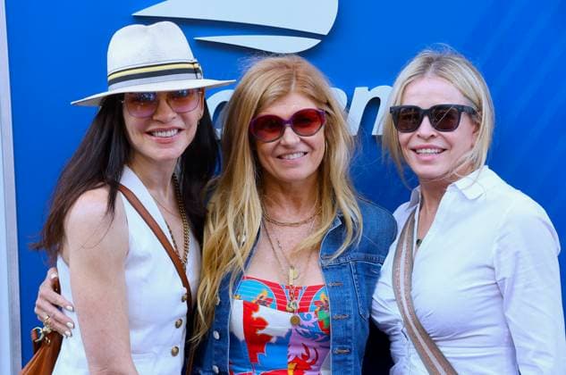Celebs at The US Open 2025 - Arrival Julianna Margulies, Connie Britton and Chelsea Handler attend the opening night gala at the US Open 2025 in New York, NY on August 25, 2025. Photo by Charles Guerin ABACAPRESS.COM New York City NY United States  Copyright: xGuerinxCharles ABACAx