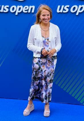 Celebs at The US Open 2025 - Arrival Katie Kouric attends the opening night gala at the US Open 2025 in New York, NY on August 25, 2025. Photo by Charles Guerin ABACAPRESS.COM New York City NY United States  Copyright: xGuerinxCharles ABACAx