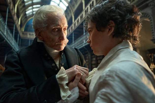 RELEASE DATE: October 17, 2025 TITLE: Frankenstein STUDIO: DIRECTOR: Guillermo del Toro PLOT: A brilliant but egotistical scientist brings a creature to life in a monstrous experiment that ultimately leads to the undoing of both the creator and his tragic creation STARRING: CHARLES DANCE as Leopold Frankenstein and CHRISTIAN CONVERY as Young Victor. USA  - ZUMAl90_ 20250825_shn_l90_182 Copyright: xNetflixx