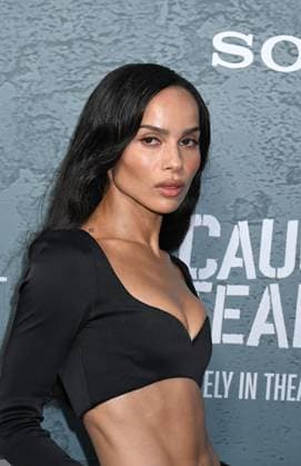 New York Premiere of Caught Stealing Zoe Kravitz in YSL black dress attends the New York Premiere of Columbia Pictures Caught Stealing on August 26, 2025 at The Regal Union Square in New York, New York, USA., Credit:Robin Platzer Avalon United States of America, New York, New York  Copyright: xRobinxPlatzerx xAvalonx 1031628202