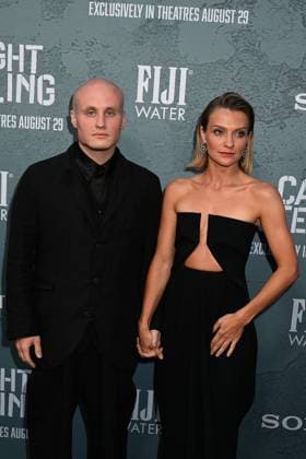 New York Premiere of Caught Stealing Nikita Kukushkin and guest attends the New York Premiere of Columbia Pictures Caught Stealing on August 26, 2025 at The Regal Union Square in New York, New York, USA., Credit:Robin Platzer Avalon United States of America, New York, New York  Copyright: xRobinxPlatzerx xAvalonx 1031636308