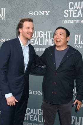 New York Premiere of Caught Stealing Zach Graumann and Andrew Yang attend the New York Premiere of Columbia Pictures Caught Stealing on August 26, 2025 at The Regal Union Square in New York, New York, USA., Credit:Robin Platzer Avalon United States of America, New York, New York  Copyright: xRobinxPlatzerx xAvalonx 1031636329