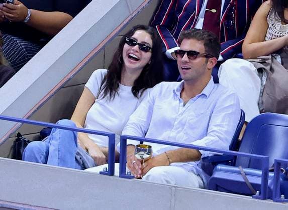 US Open - Celles In The Stands Meadow Walker with a friend attend the Coco Gauff game at the US Open in New York, NY on August 26, 2025. Photo by Dylan Travis ABACAPRESS.COM New York City NY United States  Copyright: xDylanxTravis ABACAx