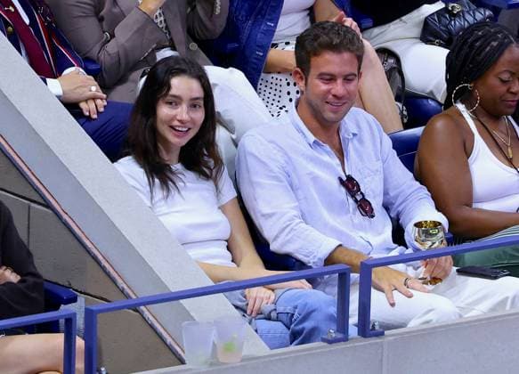 US Open - Celles In The Stands Meadow Walker with a friend attend the Coco Gauff game at the US Open in New York, NY on August 26, 2025. Photo by Dylan Travis ABACAPRESS.COM New York City NY United States  Copyright: xDylanxTravis ABACAx
