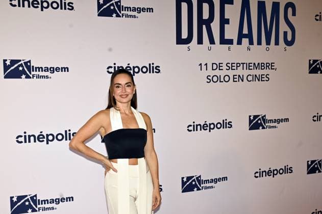 Dreams Red Carpet in Mexico City Actress Ana de la Reguera attends the red carpet for the film Dreams at Cinepolis Plaza Miyana. on August 26, 2025 in Mexico City, Mexico. (Photo by Carlos Tischler Eyepix Group) Copyright: xCarlosxTischler xEyepixxGroupx CT_26082025_166484