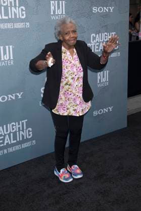 Kitty Lawrence at the premiere of the movie Caught Stealing at Regal Union Square New York, 26 08 2025 Foto:xB.xHinex xFuturexImagex caught_5839