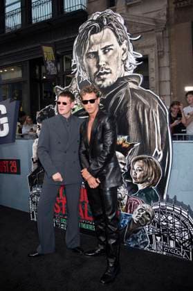 Matt Smith and Austin Butler at the premiere of the movie Caught Stealing at Regal Union Square New York, 26 08 2025 Foto:xB.xHinex xFuturexImagex caught_5850