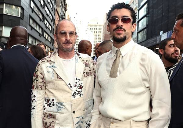 Red carpet for the New York premiere of Caught Stealing at the Regal Union Square Featuring: Darren Aronofsky and Benito Martinez Ocasio Bad Bunny Where: New York, New York, United States When: 26 Aug 2025 Credit: Dave Allocca Starpix INSTARimages EDITORIAL USE ONLY. NOT FOR USE BY NEWSPAPERS BASED IN THE UK. Copyright: xx instar55014951
