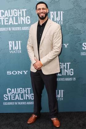 New York Premiere Of Columbia Pictures Caught Stealing MANHATTAN, NEW YORK CITY, NEW YORK, USA - AUGUST 26: Zeus Sosias arrives at the New York Premiere Of Columbia Pictures Caught Stealing held at Regal Union Square on August 26, 2025 in Manhattan, New York City, New York, United States., Credit:Image Press Agency Avalon United States, New York, New York City, Regal Union Square Copyright: xImagexPressxAgencyx xAvalonx 1031688993