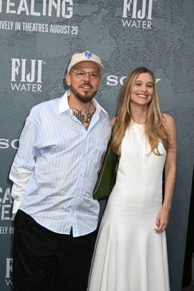 New York Premiere of Caught Stealing Residente and guest attends the New York Premiere of Columbia Pictures Caught Stealing on August 26, 2025 at The Regal Union Square in New York, New York, USA., Credit:Robin Platzer Avalon United States of America, New York, New York  Copyright: xRobinxPlatzerx xAvalonx 1031742933