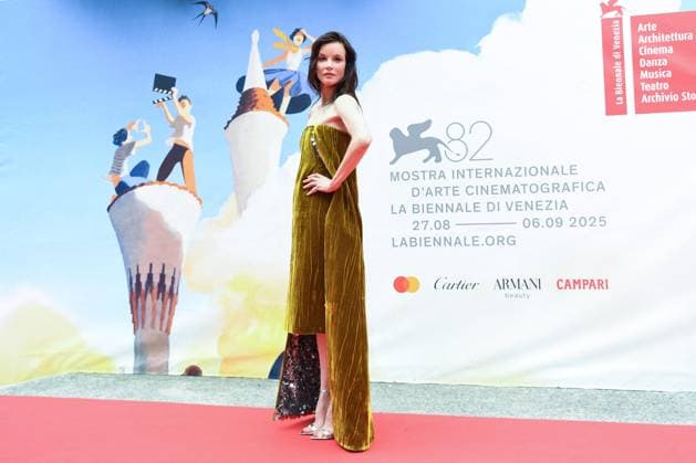 Venice Mother Premiere AM Sylvia Hoeks attending the Mother Premiere as part of the 82nd Venice International Film Festival at the Lido in Venice, Italy on August 27, 2025. Photo by Aurore Marechal ABACAPRESS.COM Venice Italy  Copyright: xMarechalxAurore ABACAx