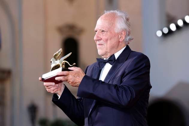 Werner Herzog receives the Golden Lion for his lifetime achievement at the Biennale di Venezia 2025 82 Venice International Film Festival at the Palazzo del Cinema Venice, 27 08 2025 Foto:xD.xBedrosianx xFuturexImagex herzog_5803