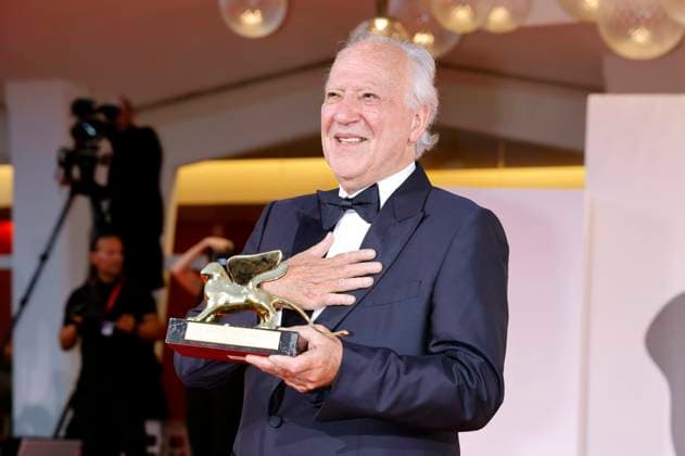Werner Herzog receives the Golden Lion for his lifetime achievement at the Biennale di Venezia 2025 82 Venice International Film Festival at the Palazzo del Cinema Venice, 27 08 2025 Foto:xD.xBedrosianx xFuturexImagex herzog_5813