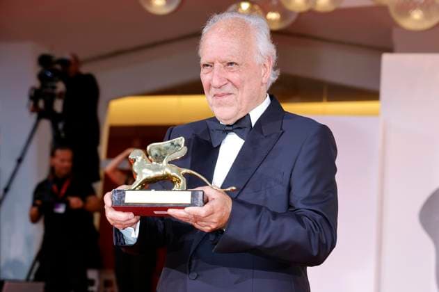 Werner Herzog receives the Golden Lion for his lifetime achievement at the Biennale di Venezia 2025 82 Venice International Film Festival at the Palazzo del Cinema Venice, 27 08 2025 Foto:xD.xBedrosianx xFuturexImagex herzog_5814