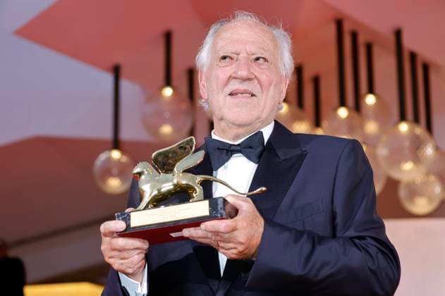 Werner Herzog receives the Golden Lion for his lifetime achievement at the Biennale di Venezia 2025 82 Venice International Film Festival at the Palazzo del Cinema Venice, 27 08 2025 Foto:xD.xBedrosianx xFuturexImagex herzog_5819