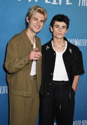 NEW YORK, NY- AUGUST 27: Noah LaLonde and Ashby Gentry at Netflix™s Season 2 Photo Call for My Life With The Walter Boys at the Netflix New York Office in New York City on August 27, 2025. Copyright: xMediaPunchx