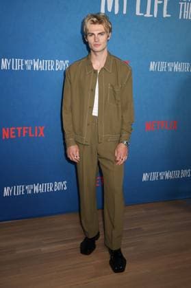 NEW YORK, NY- AUGUST 27: Noah LaLonde at Netflix™s Season 2 Photo Call for My Life With The Walter Boys at the Netflix New York Office in New York City on August 27, 2025. Copyright: xMediaPunchx