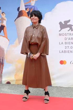 Teona Strugar Mitevska at the premiere of the feature film Mother at the Biennale di Venezia 2025 82 Venice International Film Festival in the Sala Darsena Venice, 27 08 2025 Foto:xA.xM.xTinghinox xFuturexImagex mother_5805
