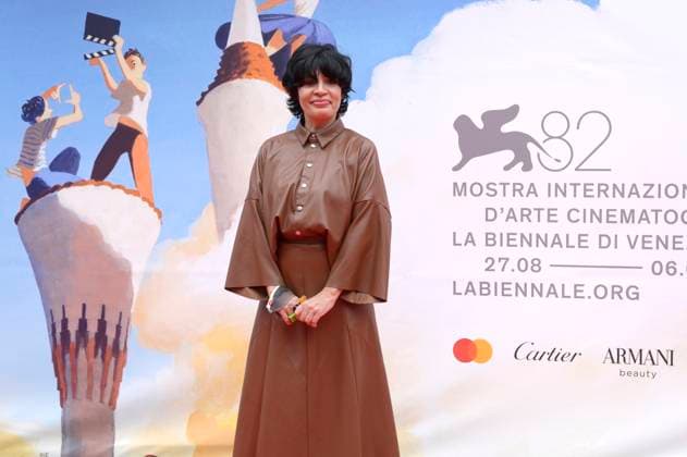 Teona Strugar Mitevska at the premiere of the feature film Mother at the Biennale di Venezia 2025 82 Venice International Film Festival in the Sala Darsena Venice, 27 08 2025 Foto:xA.xM.xTinghinox xFuturexImagex mother_5808