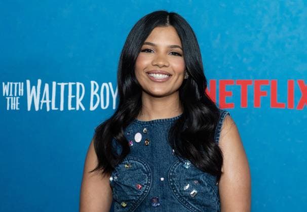 August 27, 2025, Bronx, New York, USA: Nikki Rodriguez wearing dress by Marc Jacobs, shoes by Christian Louboutin attends Netflix My Life with the Walter Boys Season 2 press junket at Netflix office in New York, NY on August 27, 2025. Bronx USA - ZUMAr339 20250827_znp_r339_054 Copyright: xLevxRadinx