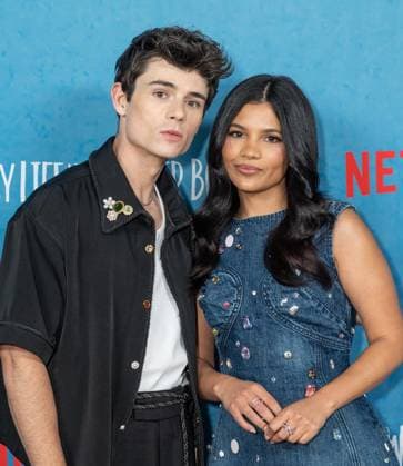 August 27, 2025, Bronx, New York, USA: Ashby Gentry and Nikki Rodriguez attend Netflix My Life with the Walter Boys Season 2 press junket at Netflix office in New York, NY on August 27, 2025. Bronx USA - ZUMAr339 20250827_znp_r339_061 Copyright: xLevxRadinx