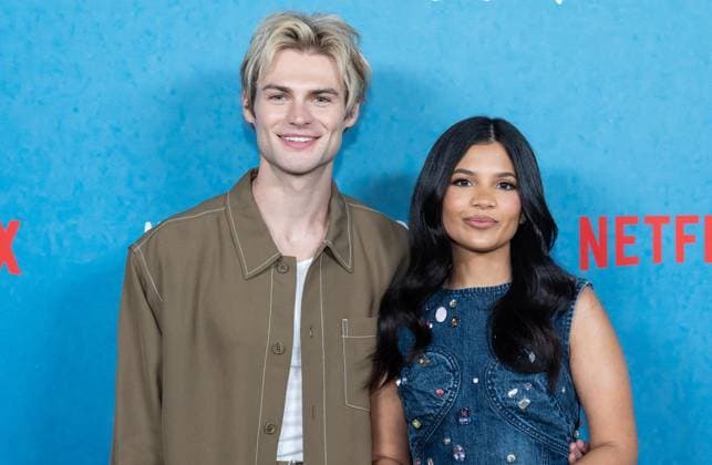 August 27, 2025, Bronx, New York, USA: Noah LaLonde and Nikki Rodriguez attend Netflix My Life with the Walter Boys Season 2 press junket at Netflix office in New York, NY on August 27, 2025. Bronx USA - ZUMAr339 20250827_znp_r339_066 Copyright: xLevxRadinx