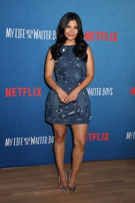 NEW YORK, NY- AUGUST 27: Nikki Rodriguez at Netflix™s Season 2 Photo Call for My Life With The Walter Boys at the Netflix New York Office in New York City on August 27, 2025. Copyright: xMediaPunchx