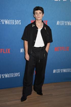 NEW YORK, NY- AUGUST 27: Ashby Gentry at Netflix™s Season 2 Photo Call for My Life With The Walter Boys at the Netflix New York Office in New York City on August 27, 2025. Copyright: xMediaPunchx