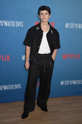 NEW YORK, NY- AUGUST 27: Ashby Gentry at Netflix™s Season 2 Photo Call for My Life With The Walter Boys at the Netflix New York Office in New York City on August 27, 2025. Copyright: xMediaPunchx