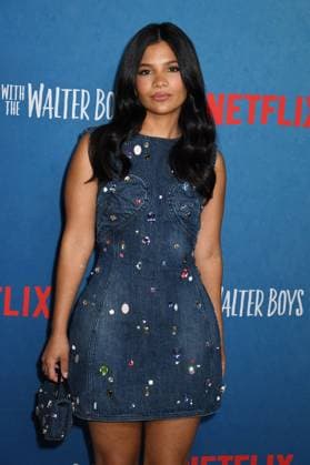 NEW YORK, NY- AUGUST 27: Nikki Rodriguez at Netflix™s Season 2 Photo Call for My Life With The Walter Boys at the Netflix New York Office in New York City on August 27, 2025. Copyright: xMediaPunchx