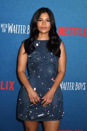 NEW YORK, NY- AUGUST 27: Nikki Rodriguez at Netflix™s Season 2 Photo Call for My Life With The Walter Boys at the Netflix New York Office in New York City on August 27, 2025. Copyright: xMediaPunchx