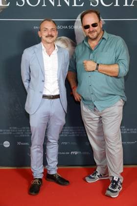 27 08 2025 , Lindhorst and Andreas Anke at the premiere of In die Sonne schauen, Delphi Filmpalast , Berlin, Berlin