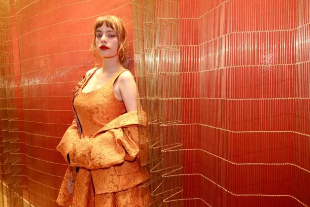 27 08 2025 , Greta Krämer at the premiere of In die Sonne schauen, Delphi Filmpalast , Berlin, Berlin