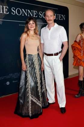Lea Drinda and Martin Rother at the premiere of the movie In die Sonne schauen Sound of Falling at Delphi Filmpalast Berlin, 27 08 2025 Foto:xA.xBuggex xFuturexImagex sonne_5833