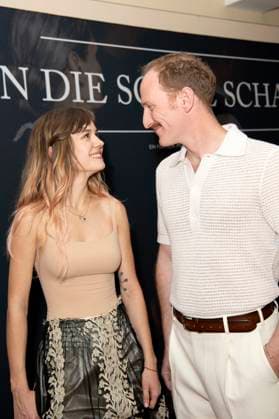 Lea Drinda and Martin Rother at the premiere of the movie In die Sonne schauen Sound of Falling at Delphi Filmpalast Berlin, 27 08 2025 Foto:xJ.xKnowlesx xFuturexImagex sonne_5887